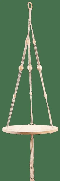 WOODY Table à Plantes À Suspendre Naturel^CASA Clearance