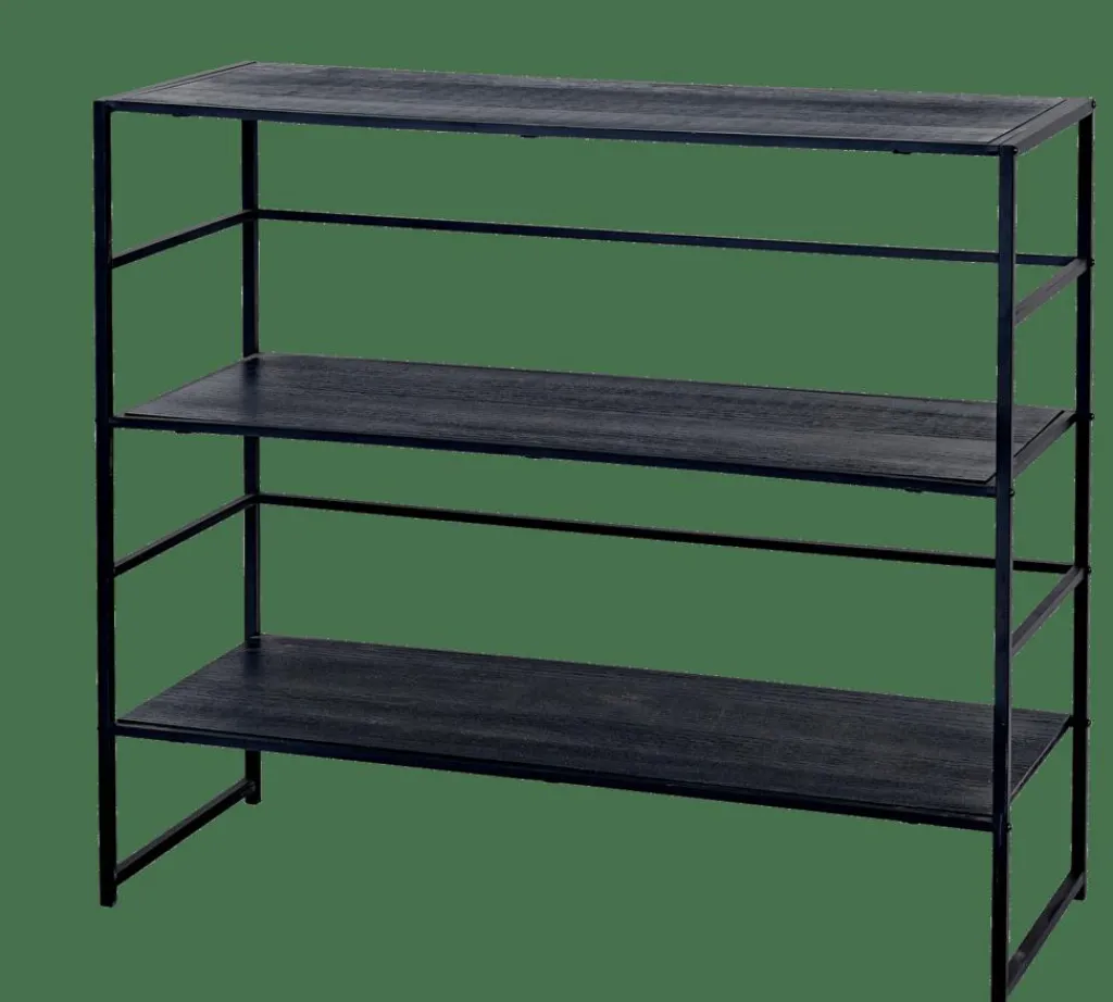 XAVIER Étagère Murale Noir^CASA Clearance
