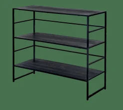 XAVIER Étagère Murale Noir^CASA Clearance