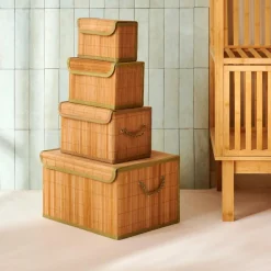 ZEN Boîte De Rangement Avec Anses Naturel^CASA Outlet