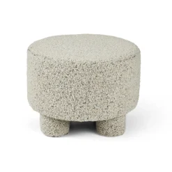 ZENO Pouf Gris^CASA Best