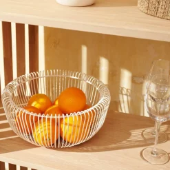 ZIBA Corbeille à Fruits Sable^CASA